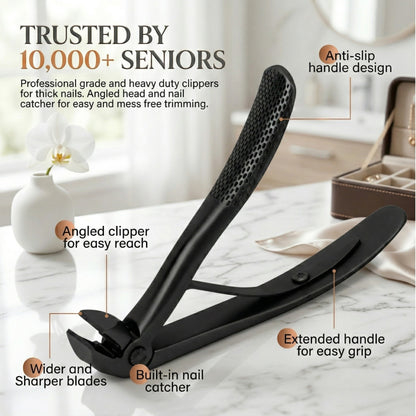 EasyClip Pro® Nail Clipper for Seniors | Cuts Thick Nails With Less Effort