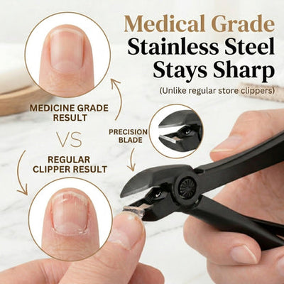 EasyClip Pro® Nail Clipper for Seniors | Cuts Thick Nails With Less Effort