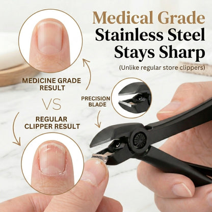 EasyClip Pro® Nail Clipper for Seniors | Cuts Thick Nails With Less Effort