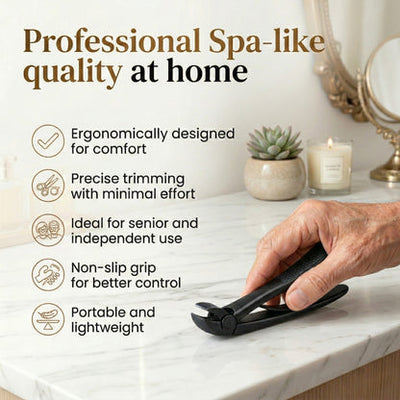 EasyClip Pro® Nail Clipper for Seniors | Cuts Thick Nails With Less Effort