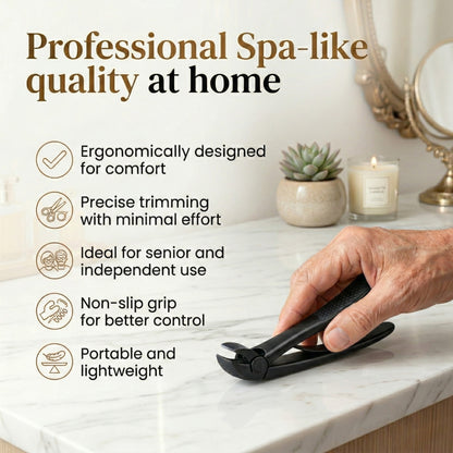 EasyClip Pro® Nail Clipper for Seniors | Cuts Thick Nails With Less Effort
