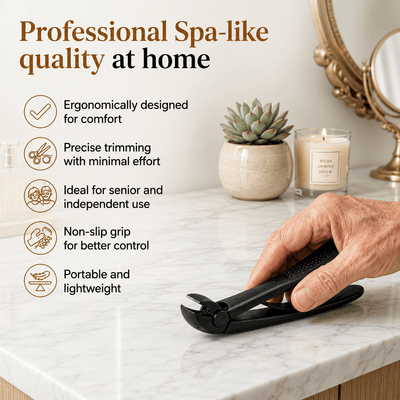 EasyClip Pro® Nail Clipper for Seniors | Cuts Thick Nails With Less Effort