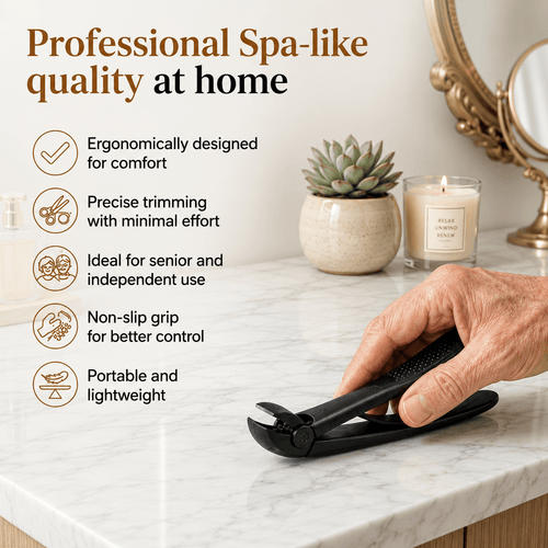 EasyClip Pro® Nail Clipper for Seniors | Cuts Thick Nails With Less Effort