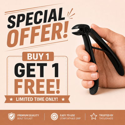 EasyClip Pro® Nail Clipper for Seniors | Cuts Thick Nails With Less Effort
